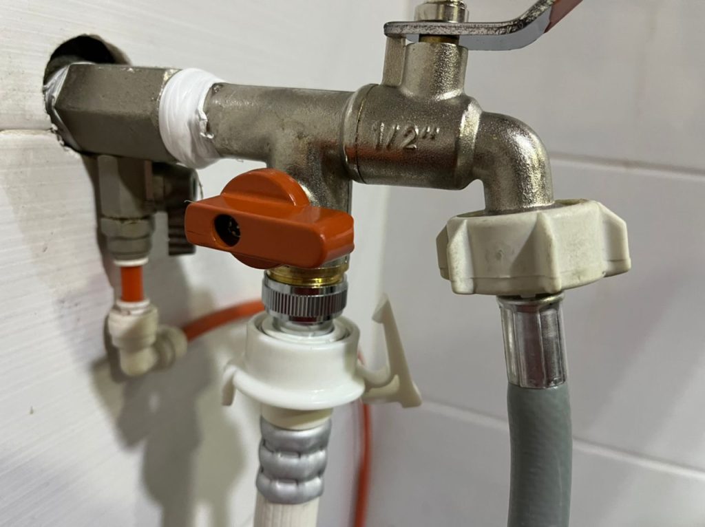 Washing Machine Double or 2 Way Pipe Drainage DIY My Awesome Moments