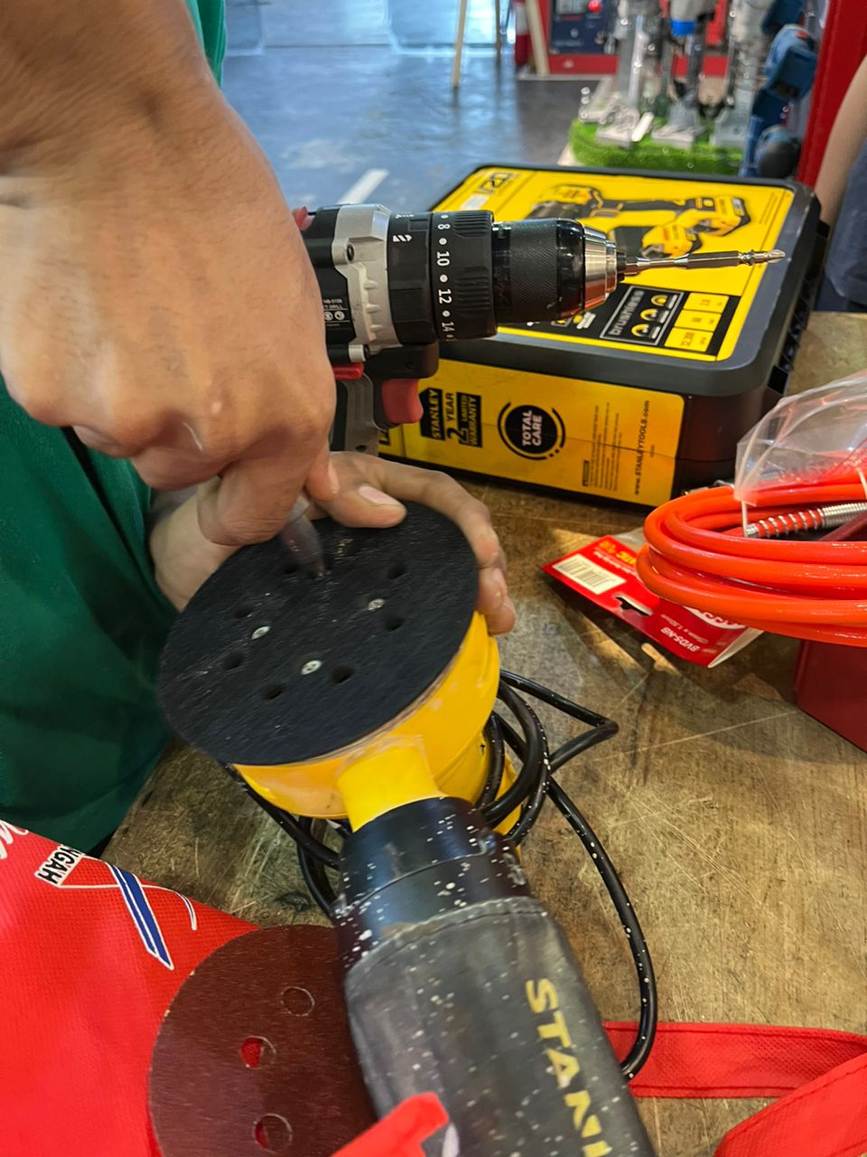 Stanley Random Orbital Sander Replace its Velcro My Awesome Moments