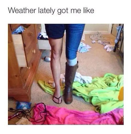 13 Hilariously Accurate Images About The Weather That People Can Relate