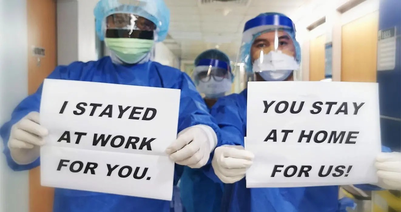 Doctors All Over The World Are Begging People To Stay Home