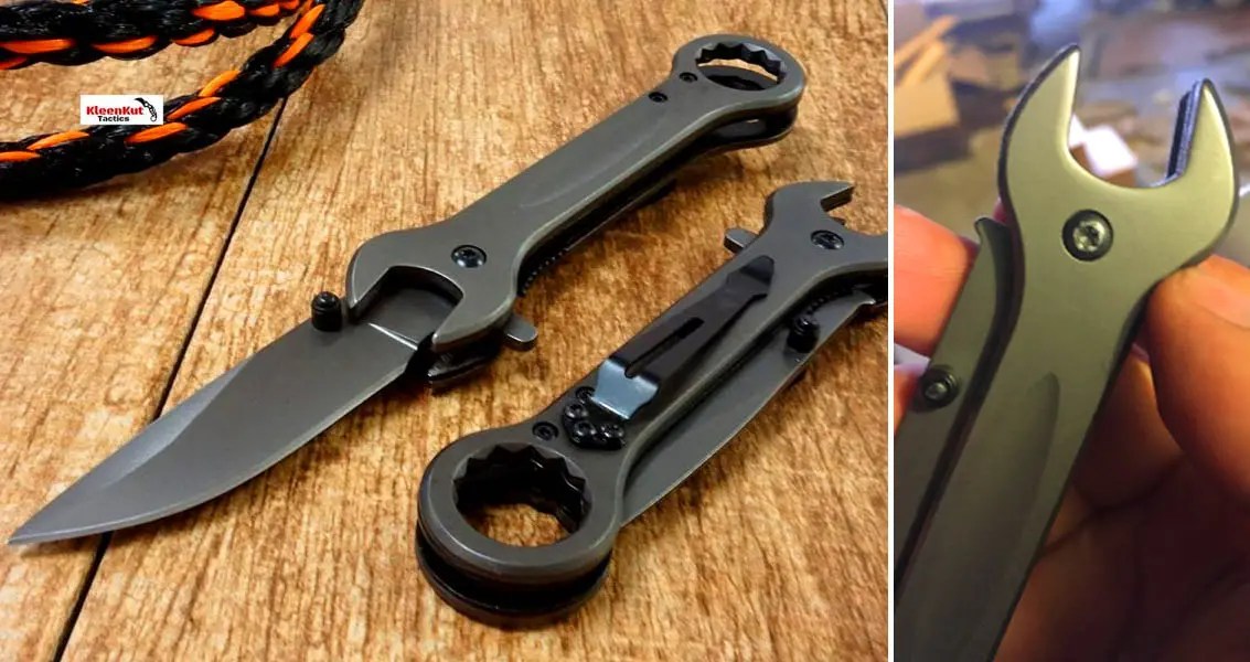 This MultiFunctional Wrench Doubles As A Tactical Knife