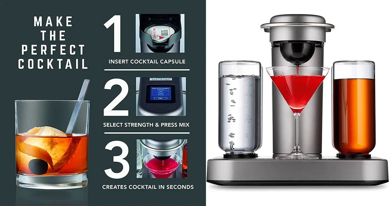 This Cocktail Machine Is Your Own Personal Bartender At Home