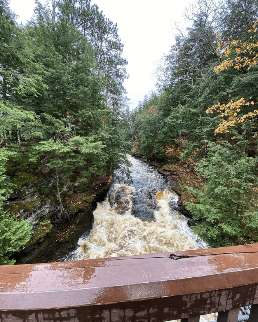 Hike the Presque Isle River Waterfalls Loop