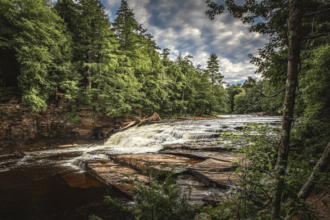 Hike the Presque Isle River Waterfalls Loop