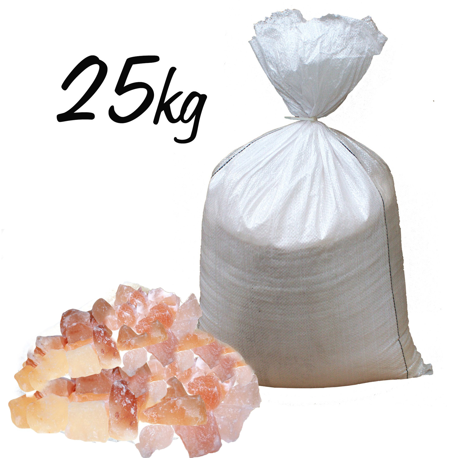 Wholesale Pink Himalayan Bath Salts Chunks 25kg Sack AWGifts Europe