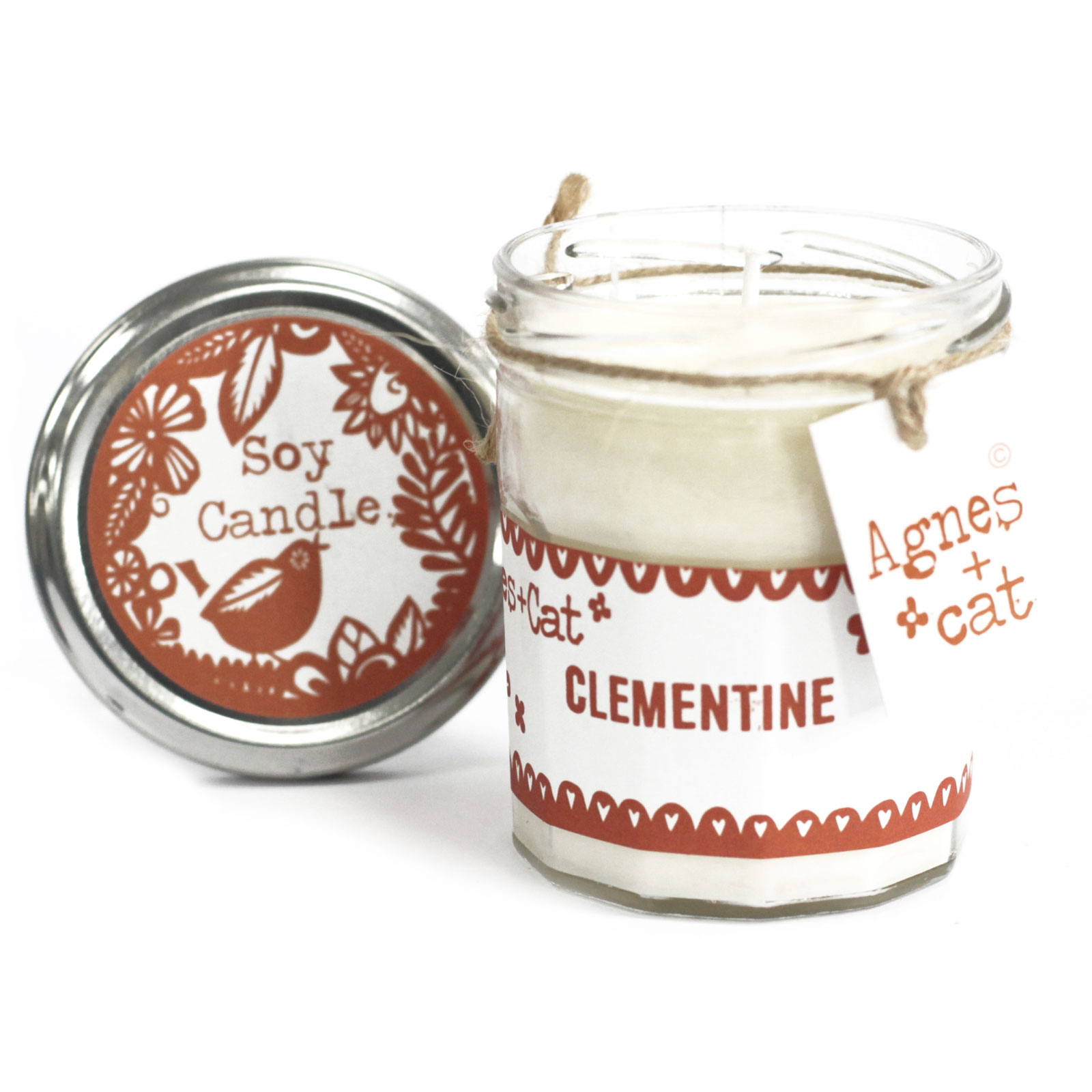 Wholesale Jam Jar Candle Clementine AWGifts Europe Giftware and