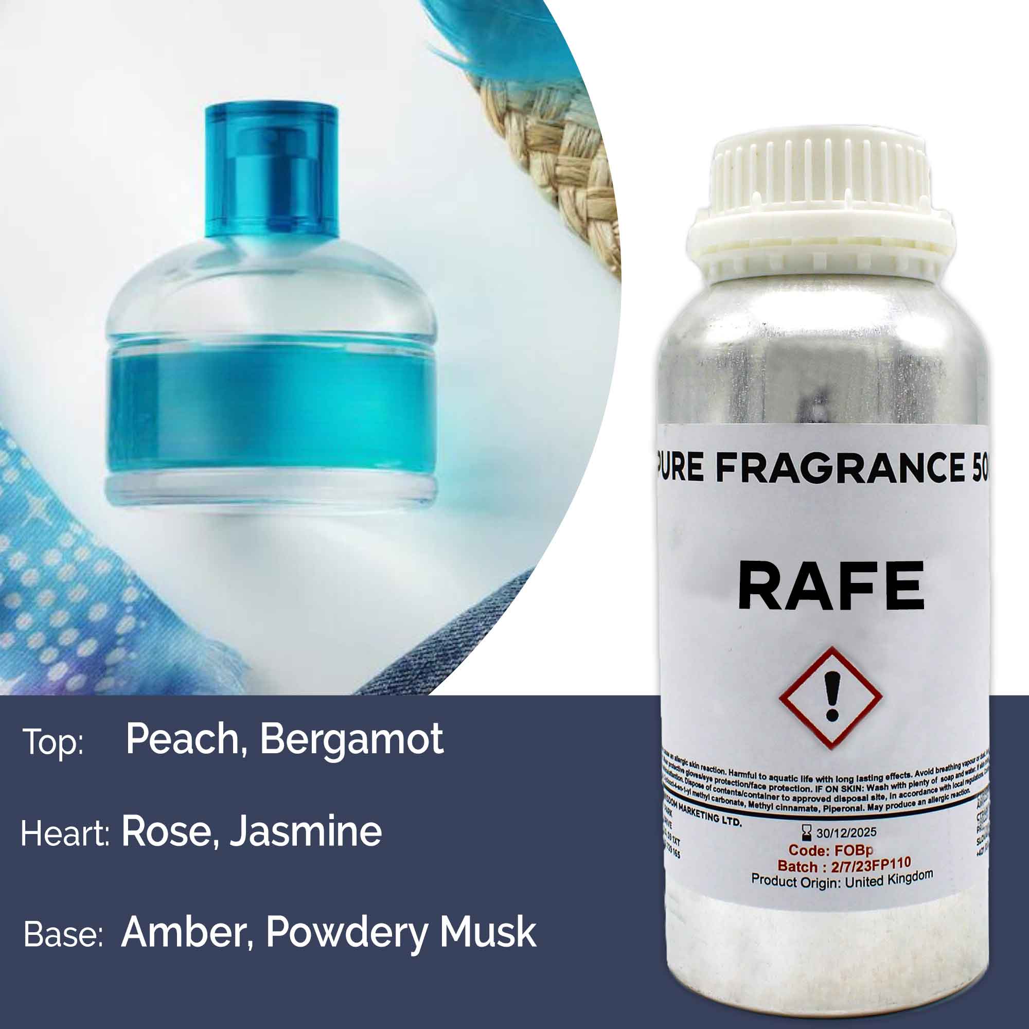 Wholesale 500ml Pure Fragrance Oil Rafe AWGifts Europe Giftware