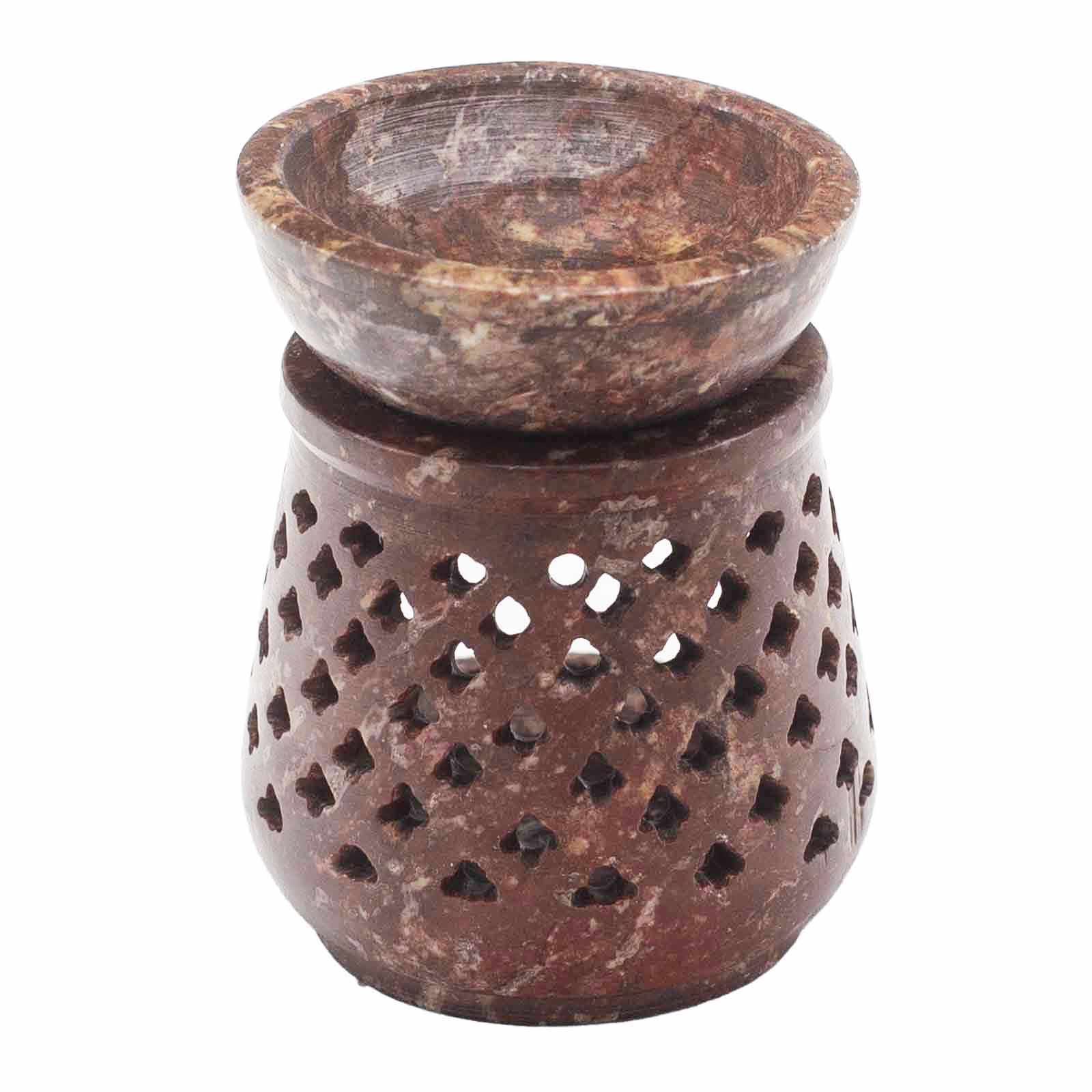 Wholesale Small Soapstone Oil Burner 8cm Classic AWGifts Europe