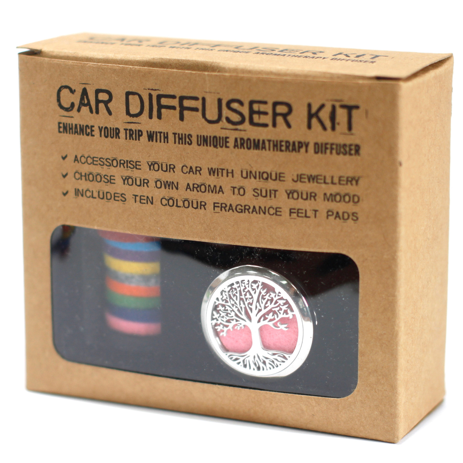 Car Diffuser Kit Flower of Life 30mm AWGifts France Votre