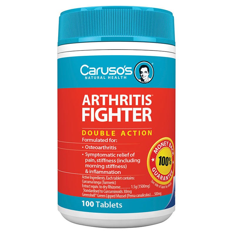 Caruso’s Natural Health Arthritis Fighter High Potency Tab X 100 澳洲生活网