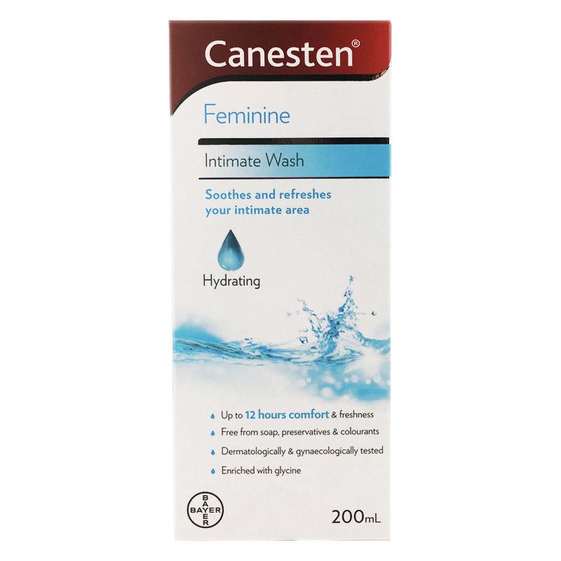 Canesten Feminine Intimate Wash 200ml 澳洲生活网