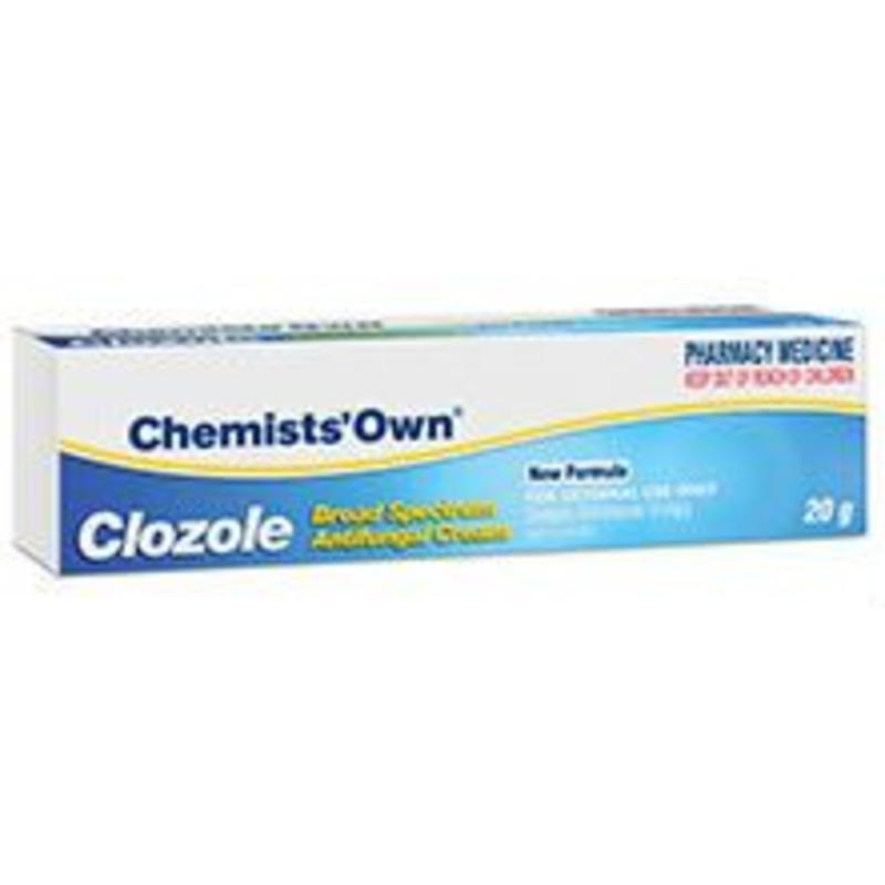 Chemists’ Own Clozole Antifungal Cream 20g (Generic for CANESTEN) 澳洲生活网