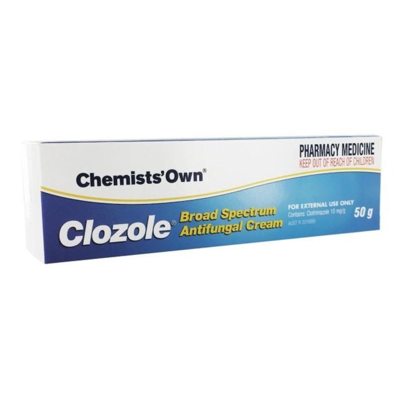 Chemists’ Own Clozole Antifungal Cream 50g (Generic for CANESTEN) 澳洲生活网