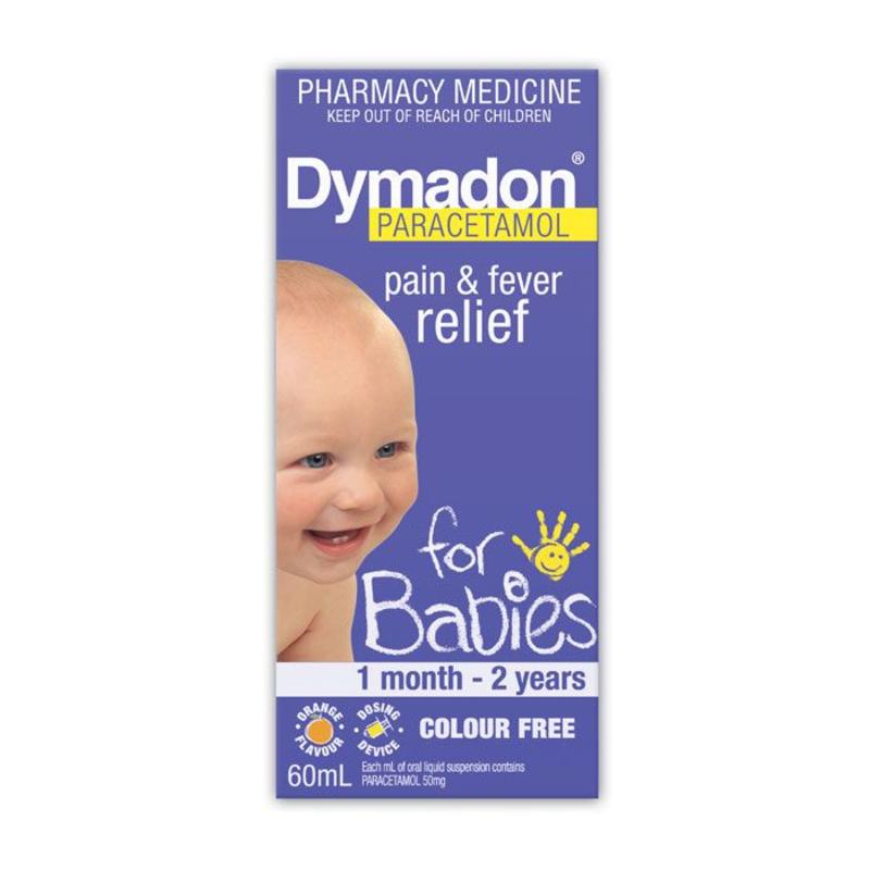 Dymadon Paracetamol For Babies 60ml 澳洲生活网