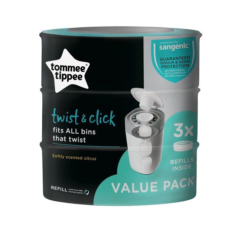 Tommee Tippee Twist & Click Advanced Nappy Disposal System Refill