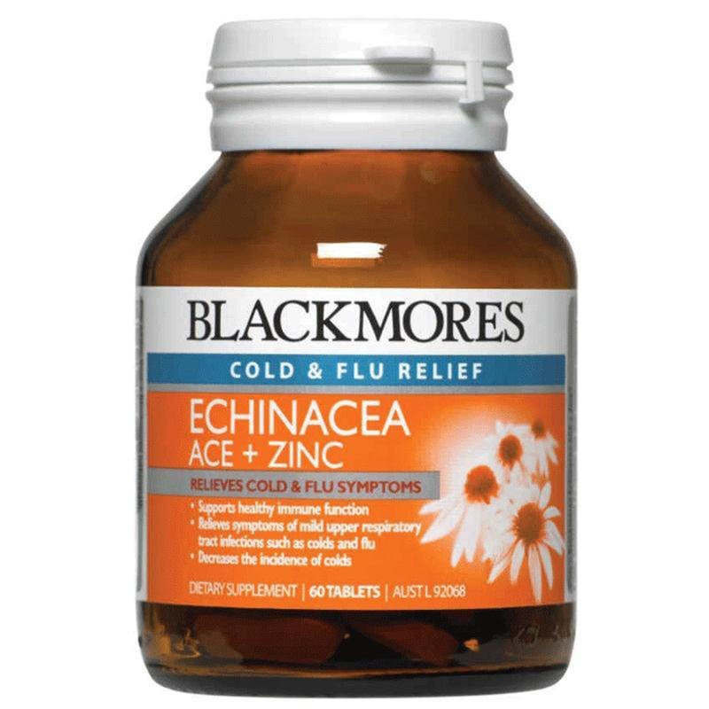 Blackmores 澳佳宝 Echinacea ACE + Zinc 紫锥花加锌片 60片 澳洲生活网