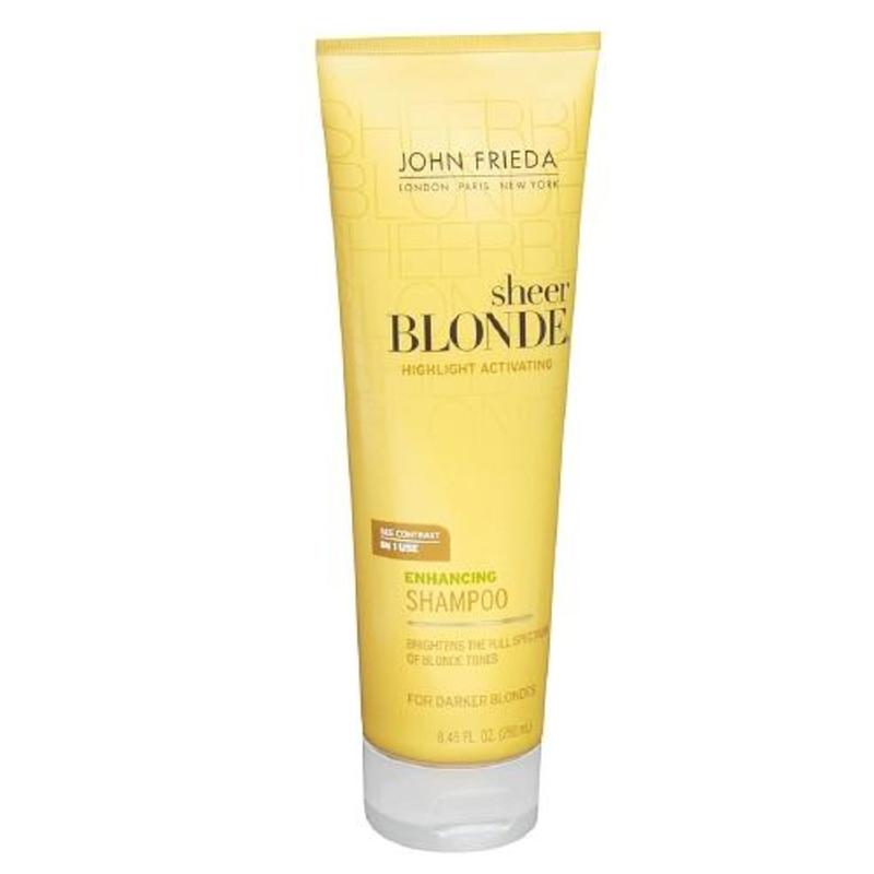 John Frieda Shampoo Sheer Blonde Highlight Activating (For Darker Blondes) 250ml 澳洲生活网
