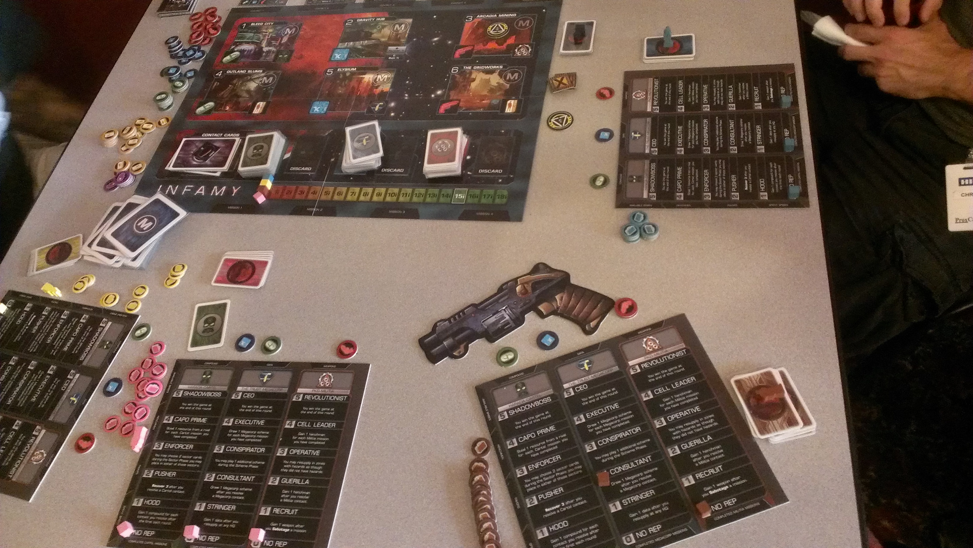 Infamy Board Game by Mercury Games Awkward Geeks