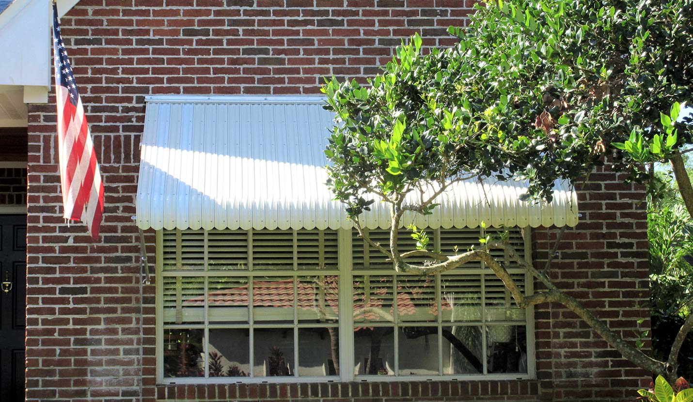 Aluminum Clamshell Awnings Awning Works Inc.