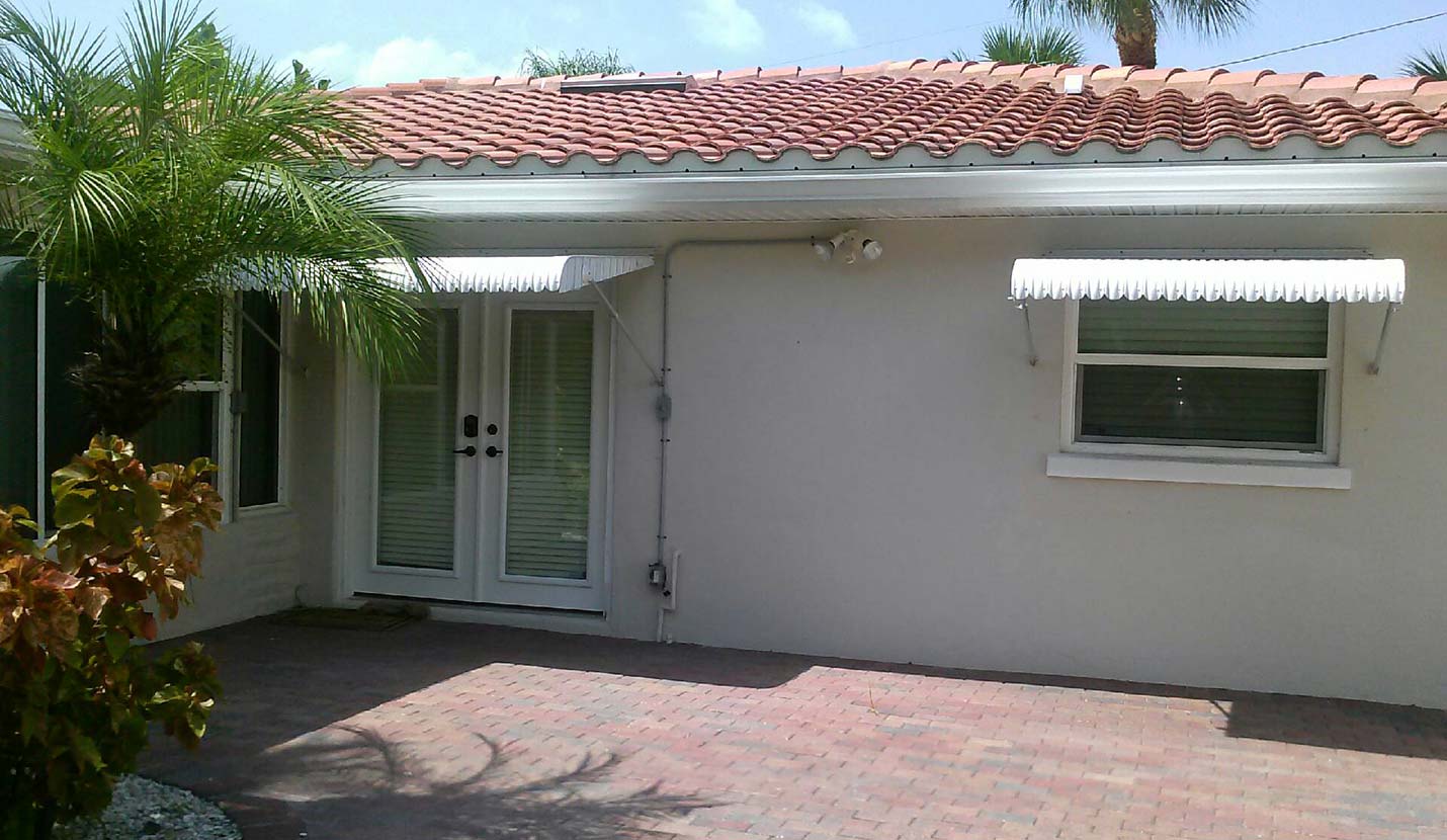 Aluminum Clamshell Awnings Awning Works Inc.