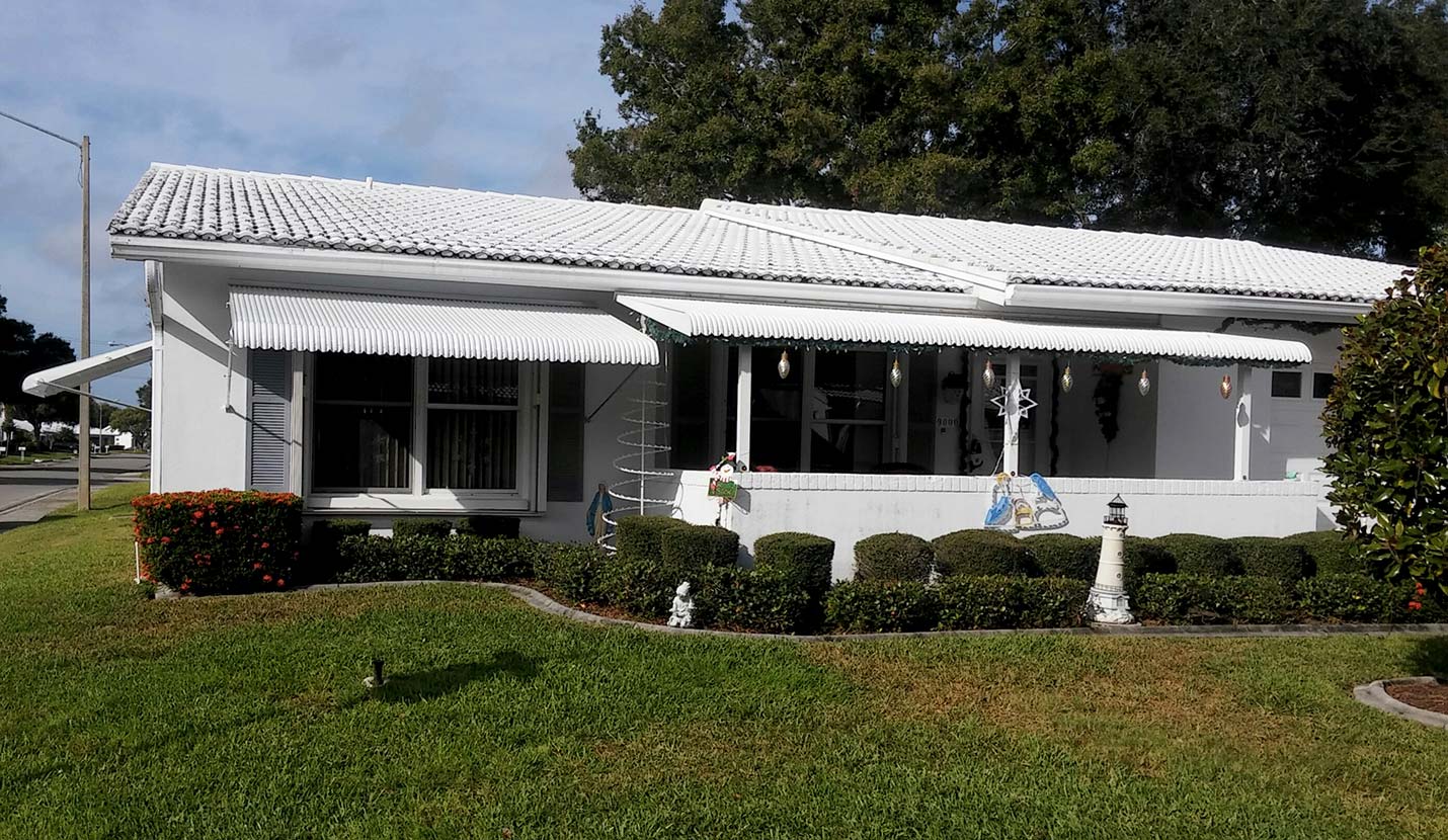 Aluminum Clamshell Awnings Awning Works Inc.