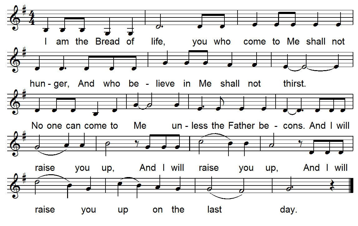 i am the bread of life lyrics