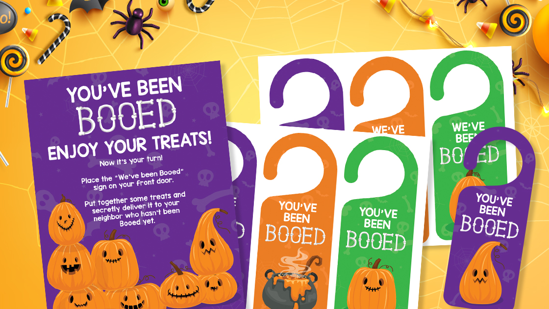 You've Been Booed Free Printable Tags