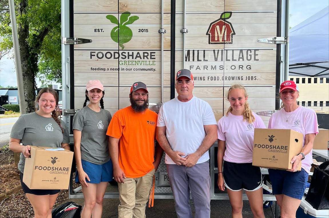 AWP Partners with Local Greenville Foodshare Program AWP