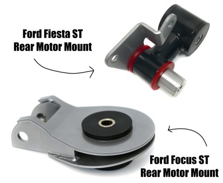 Ford Focus ST and Ford Fiesta ST Rear Motor Mounts - AWR Racing