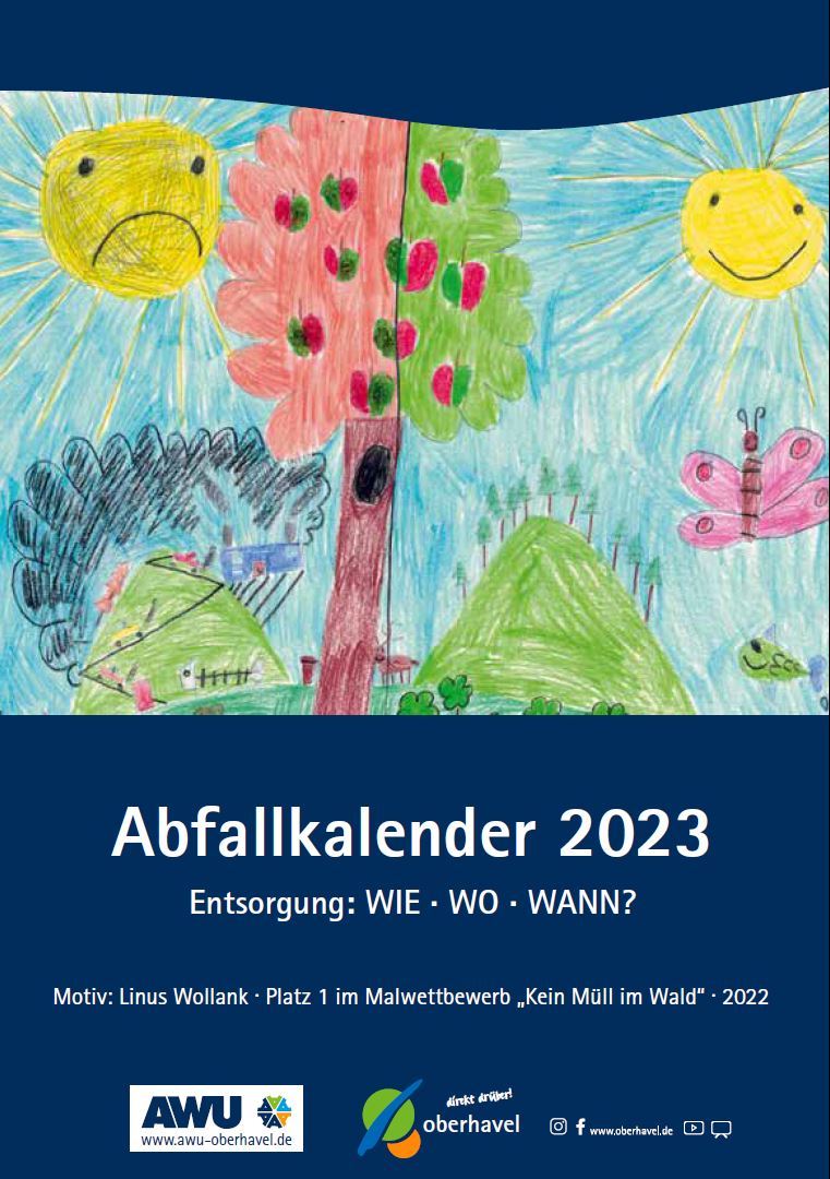 Abfallkalender AWU Oberhavel