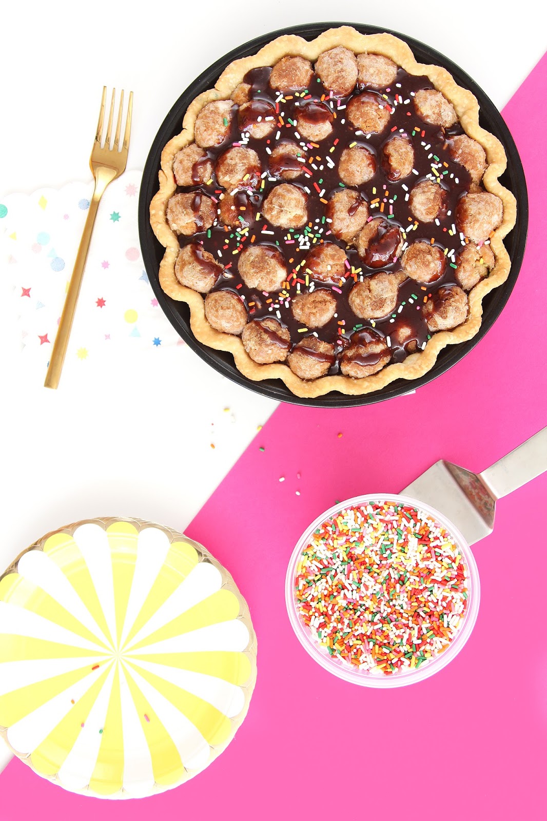 » Thanksgiving Pie Alternative Donut Pie!