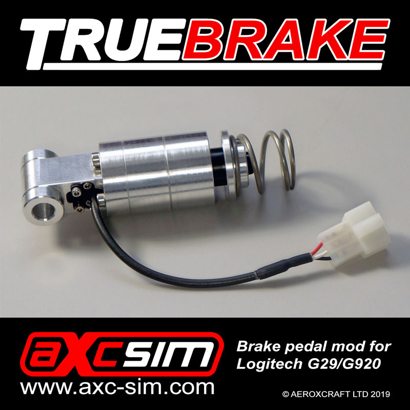 TrueBrake V2 Mod for Logitech G25/G27/G29/G920/G923 Brake Pedals (PRE
