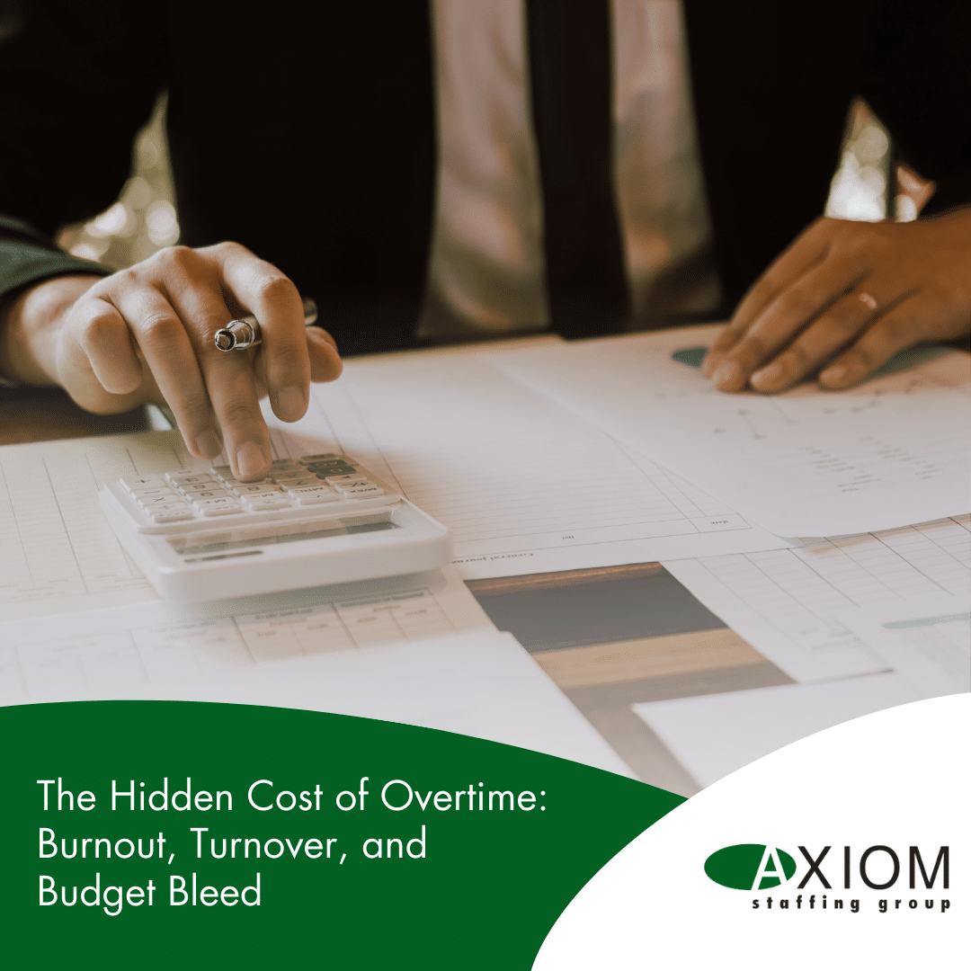 The Hidden Cost of Overtime Burnout, Turnover, and Budget Bleed