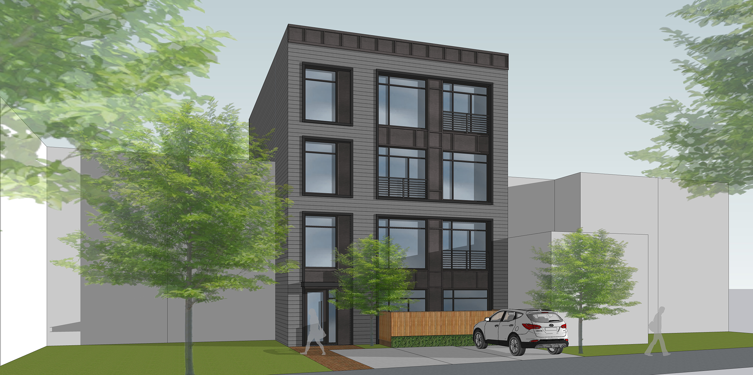 8 UNITS IN CARVER/LANGSTON Axis Architects