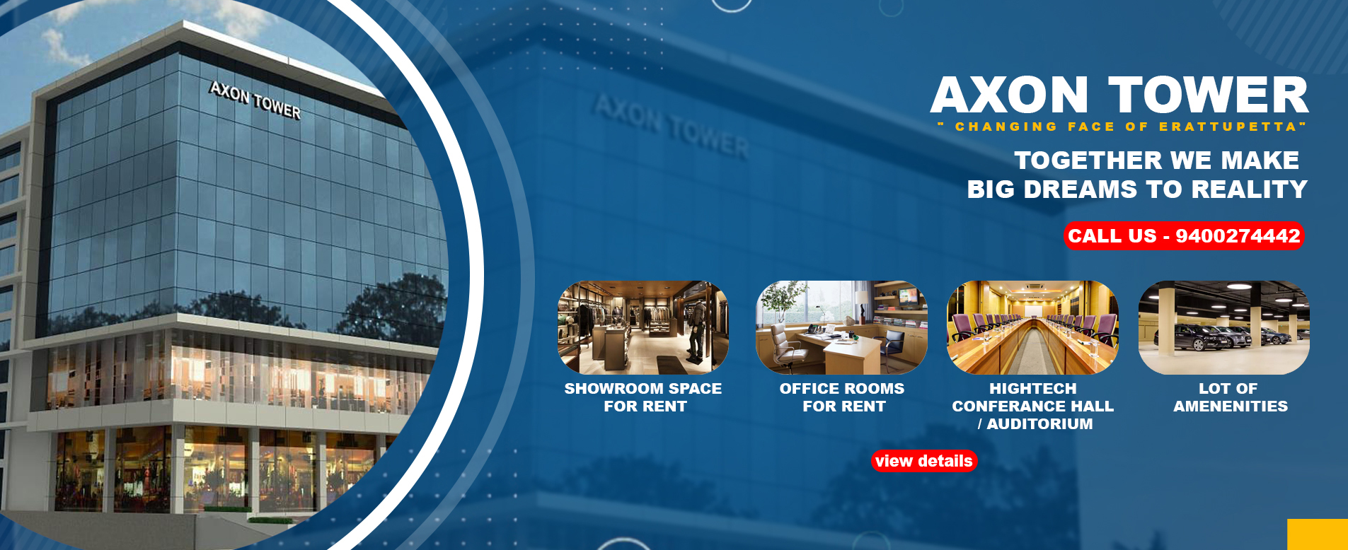 AXON TOWER Erattupetta, Best Commercial Space in Erattupetta