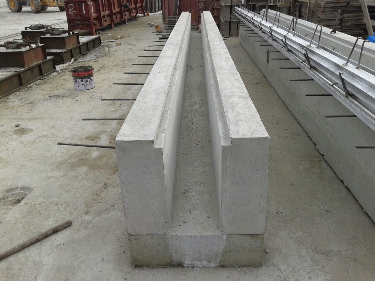 Precast Concrete Special Elements Such Stair Flight‚ Trenches‚ Road