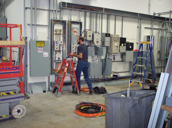 Electrical Service Panel Project Electrical Maintenance Milwaukee