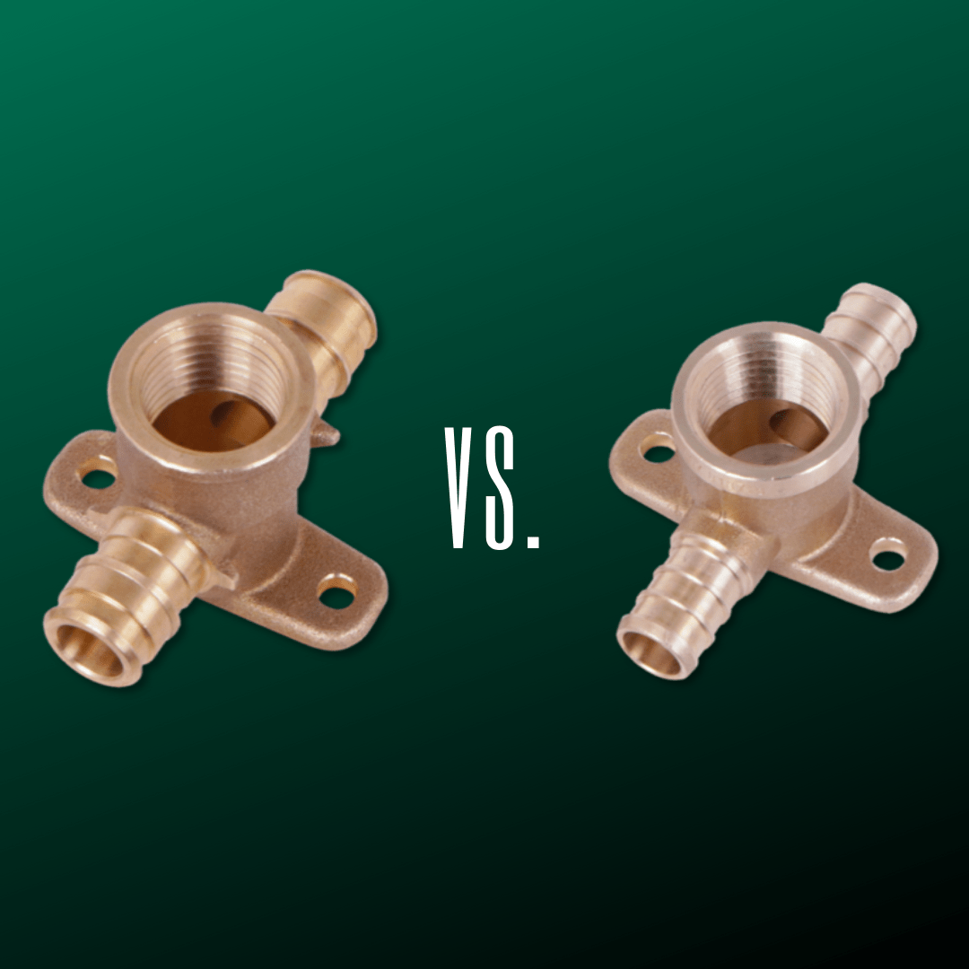 A.Y. McDonald PEX Crimp Fittings vs. Expansion PEX Fittings