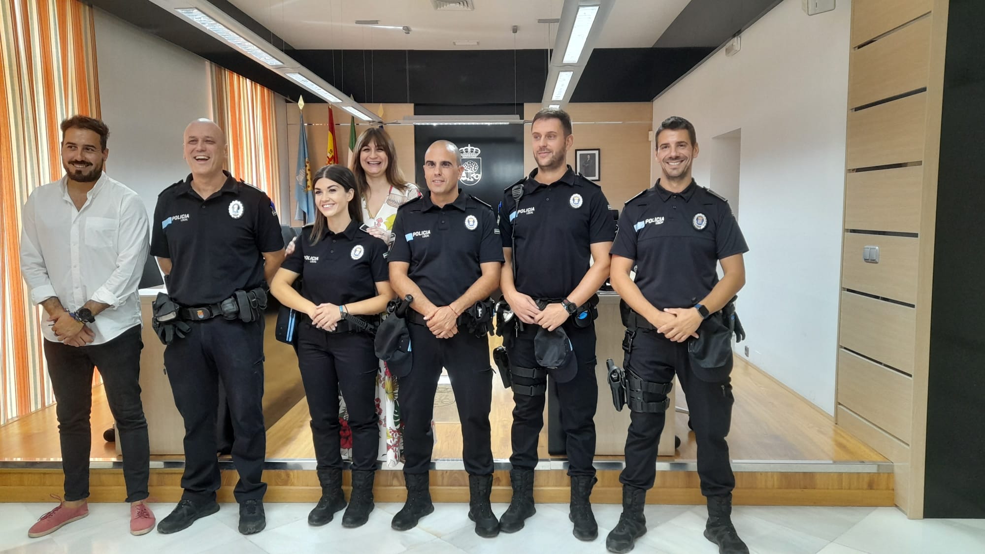 La policía local de Navalmoral se refuerza con la toma de posesión de
