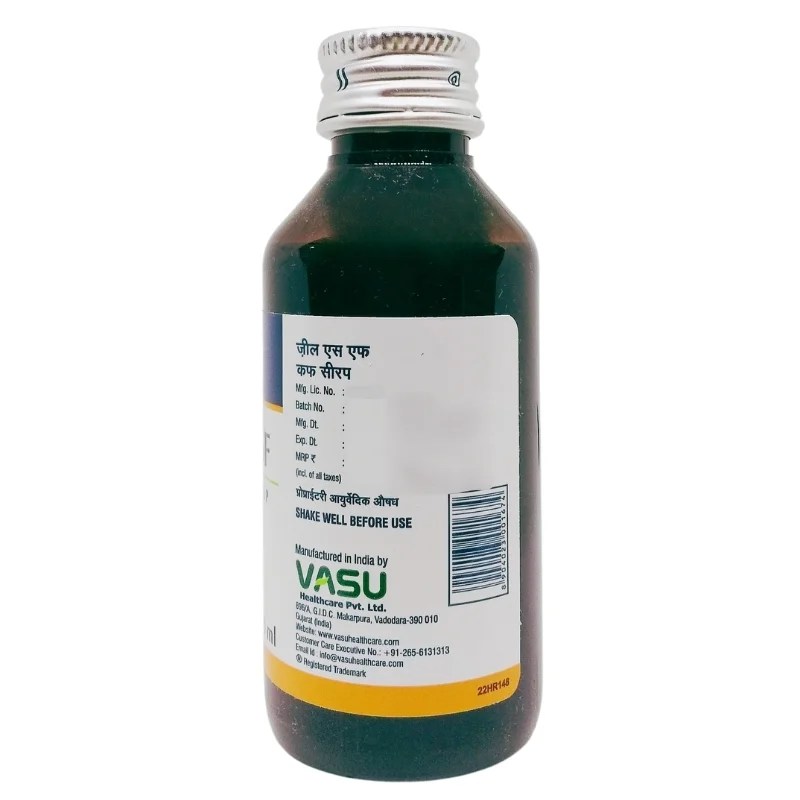 Zeal Cough Syrup (100ml) Vasu Pharma AyurCentral Online