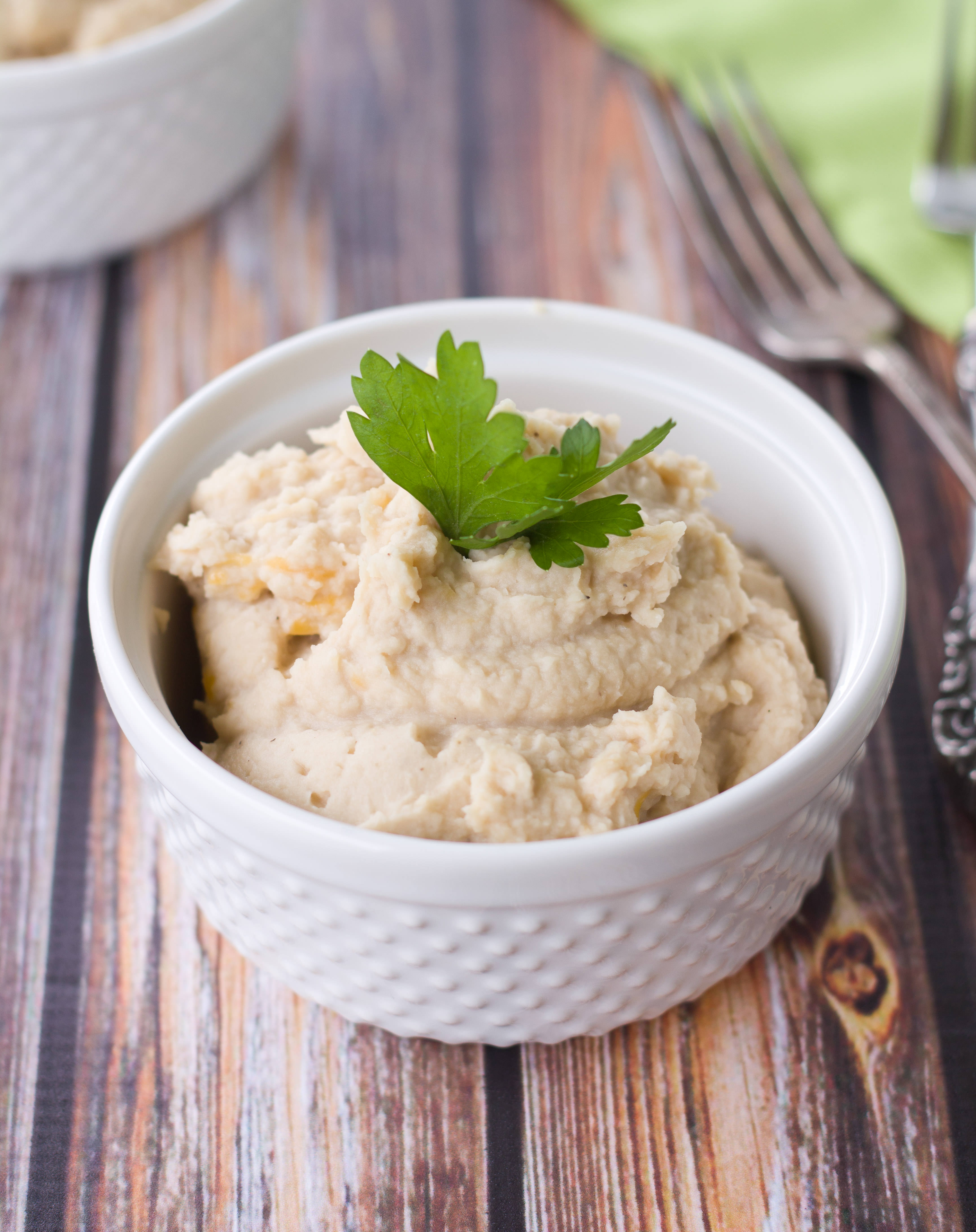 Mashed Butter Beans