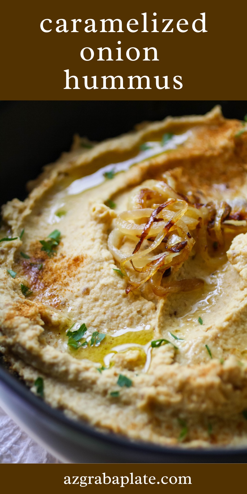 Caramelized Onion Hummus