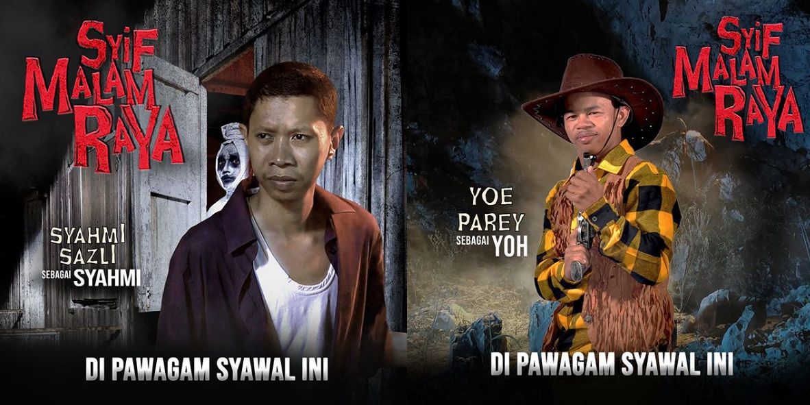 Filem Syif Malam Raya Syahmi Sazli, Yoe Parey & Asif