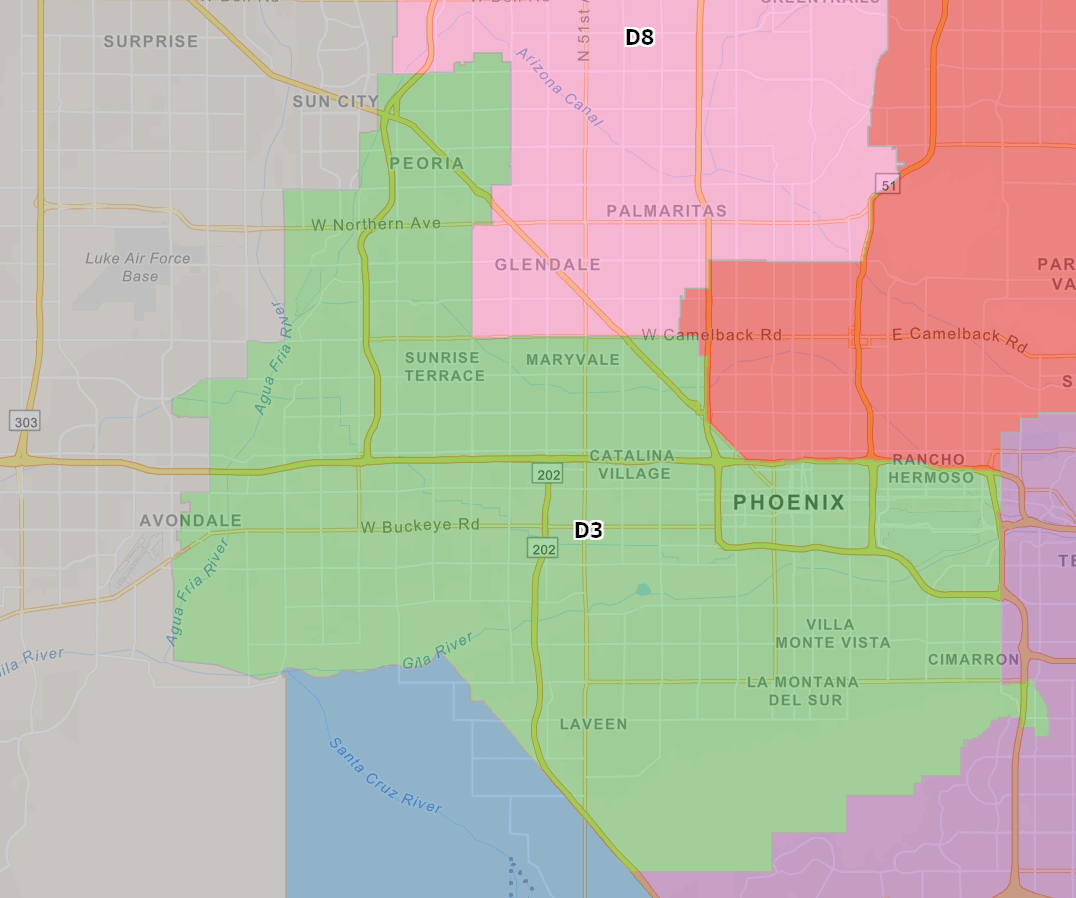 Kyrene School District Map