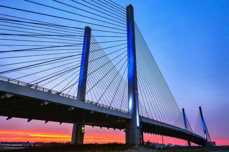 Indian River Inlet Bridge Purple Haze AZN Media