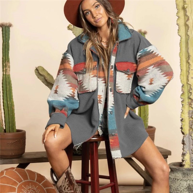 Long Aztec Jacket Aztec Spirit