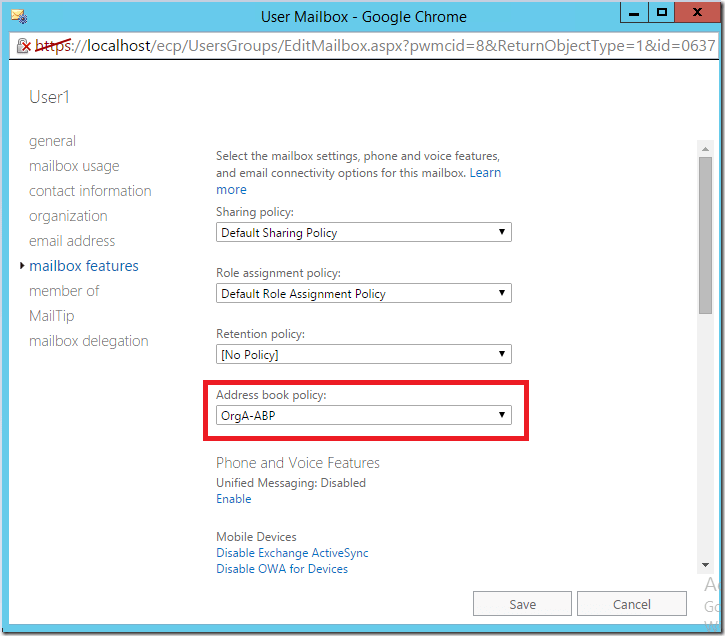 How to Implement Address Book Policies in Office 365/Exchange 2013/2016