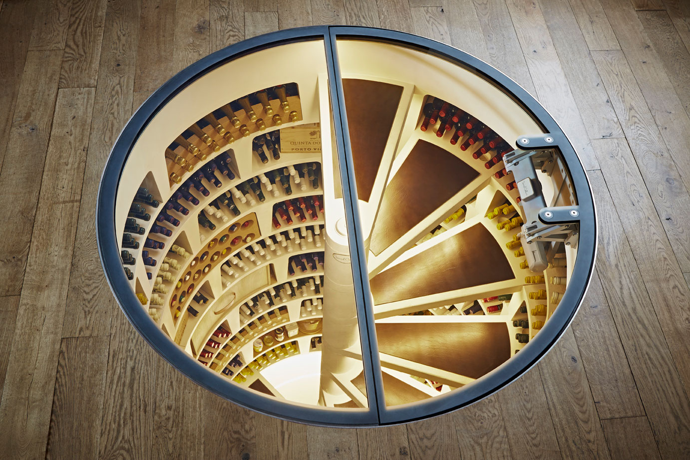 Spiral Wine Cellar An Underground Cellar For Special Wines