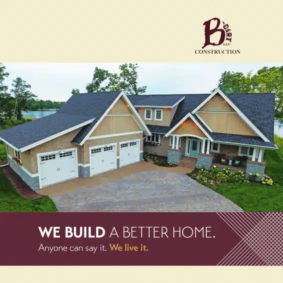 Brainerd Home Builder Home BDirt (218) 8215243