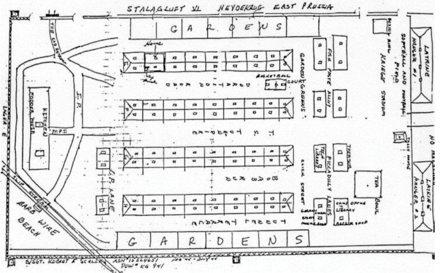 Stalag Luft 6 POW camp Orginal Photos